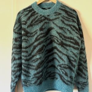 Zadig & Voltaire Rita Tiger Mohair-Blend Sweater